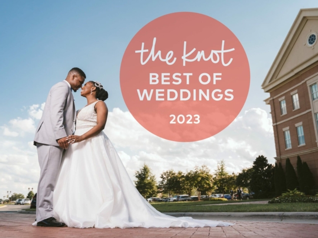 Bride and Groom Portrait. Best of the Knot. Durham Wedding Photographer